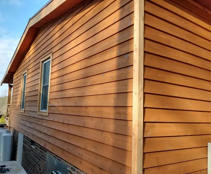 Beautiful Beveled Cedar | Wood siding exterior, Cedar siding, Cedar